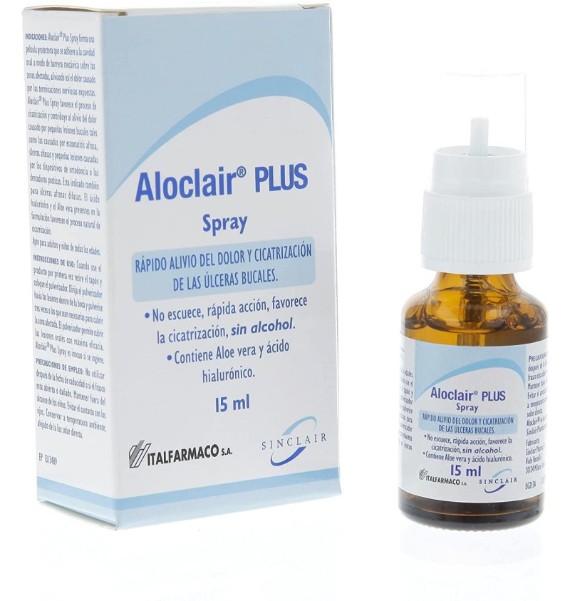 Aloclair Plus Spray (15 ml) - Italfarmaco S a