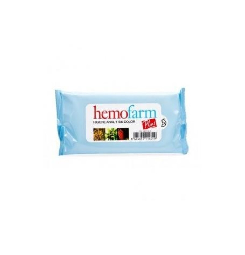 Hemofarm Plus Toallitas (1 Sobre 60 Unidades Cierrre Tapa Dura) - Diafarm