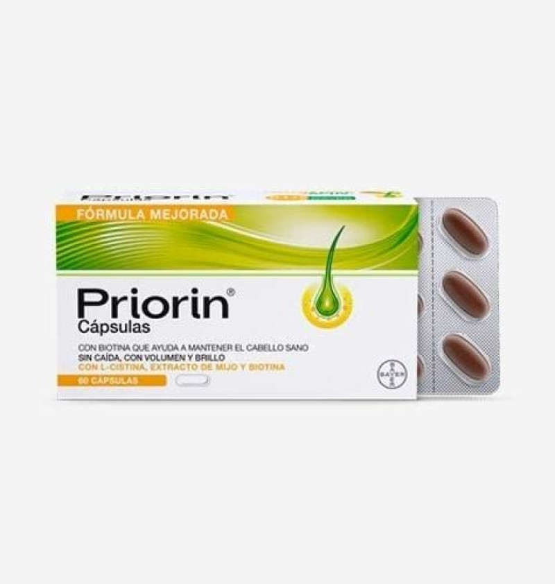 Priorin (60 Cápsulas) - Bayer