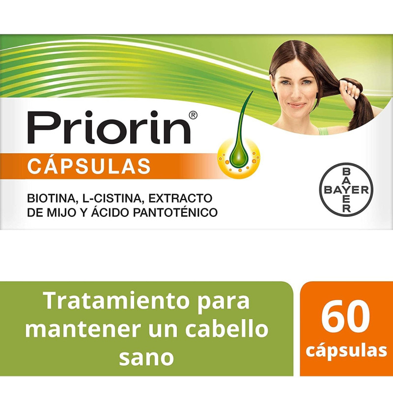 Priorin (60 Cápsulas) - Bayer