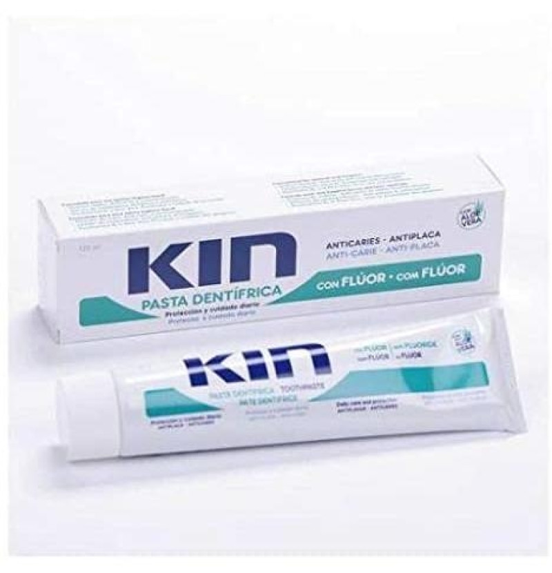 Kin Pasta Dentifrica (1 Envase 125 ml) - Kin S.a. Laboratorio - Alicia