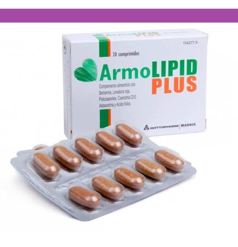 Armolipid Plus (20 Comprimidos) - Rottapharm