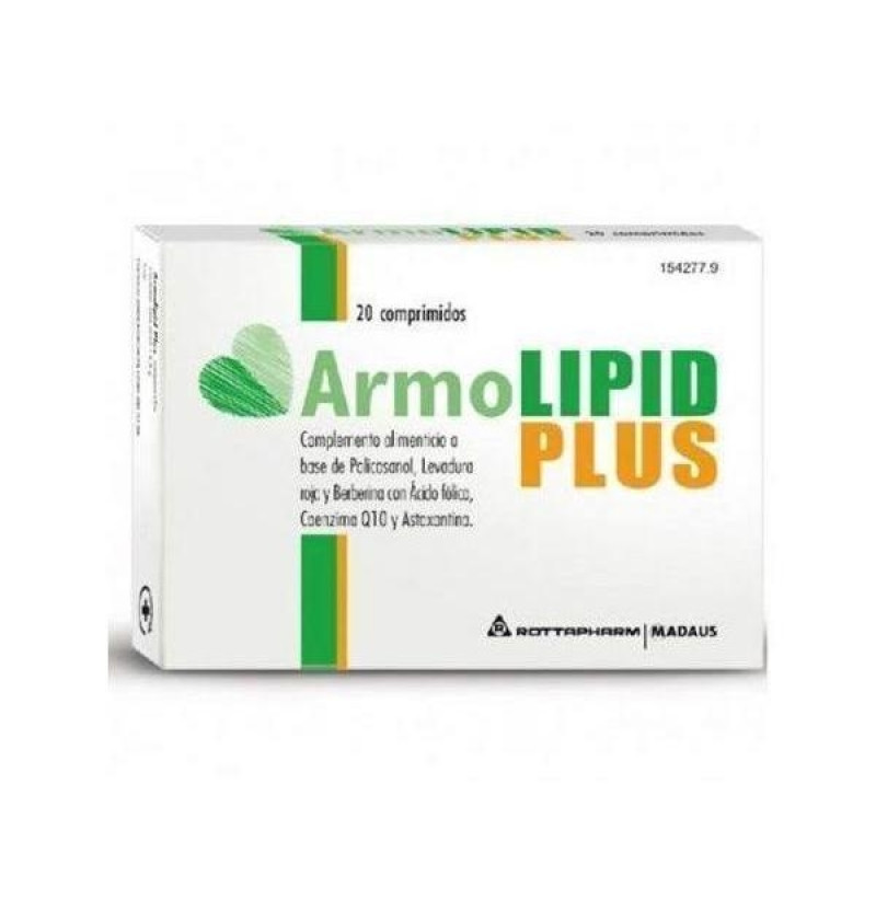 Armolipid Plus (20 Comprimidos) - Rottapharm