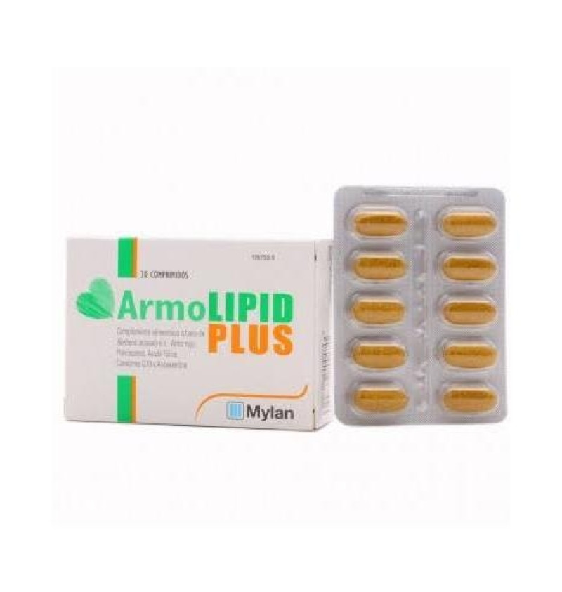 Armolipid Plus (20 Comprimidos) - Rottapharm