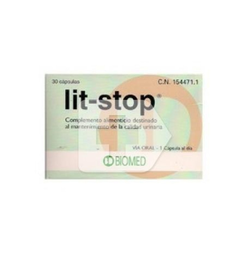 Lit - Stop (30 Cápsulas) - Biomed