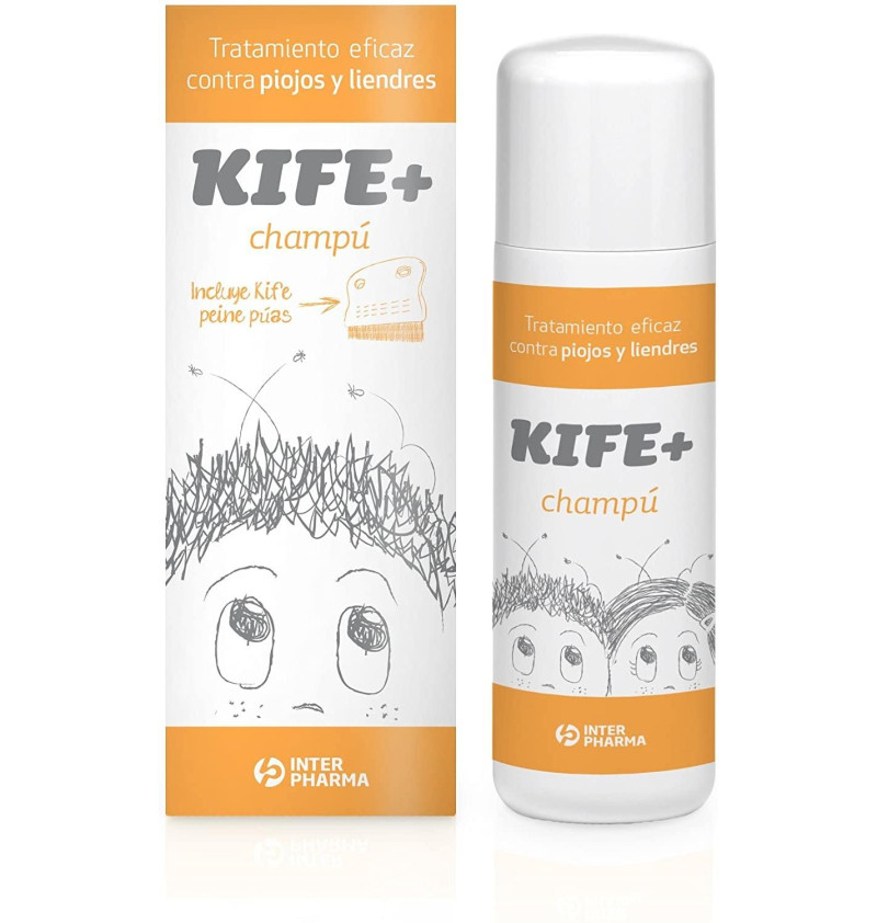 Kife+ Champú - Antipiojos (1 Envase 100 ml) - Interpharma S a