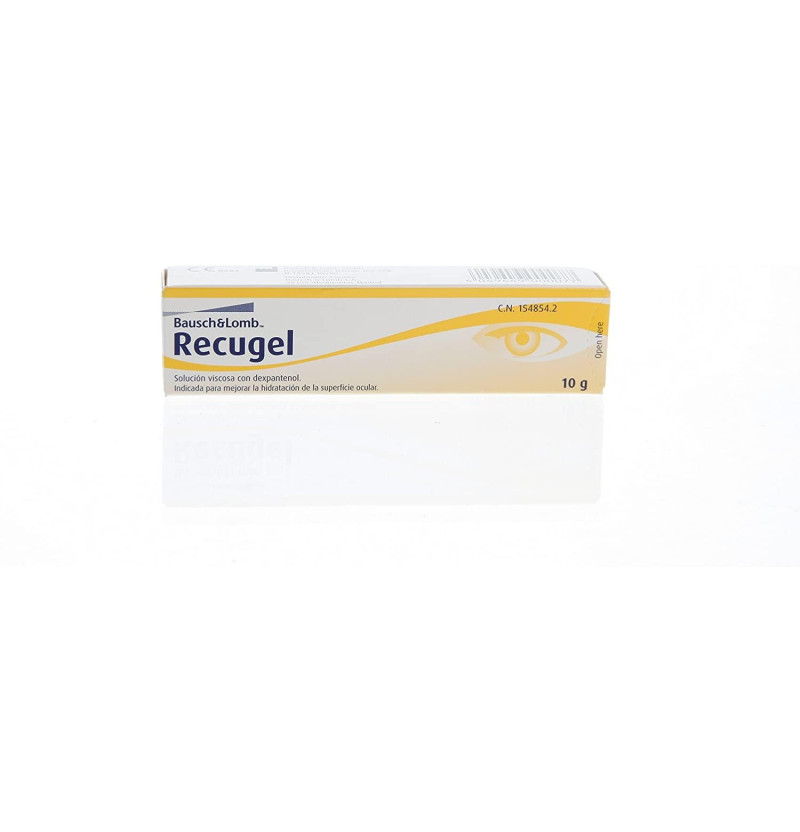 Recugel Gel Oftálmico Hidratante, 10 g - Bausch & Lomb