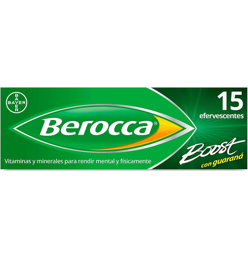 Berocca Boost (15 Comprimidos Efervescentes) - Bayer