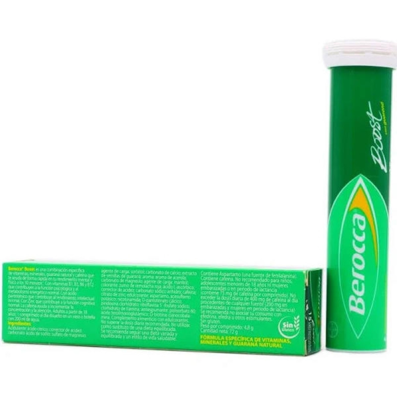 Berocca Boost (30 Comprimidos Efervescentes) - Bayer