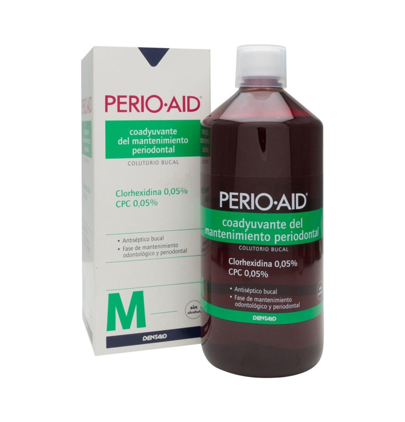 Perio Aid 0.05 Mantenimiento y Control (1 Envase 1000 ml) - Dentaid