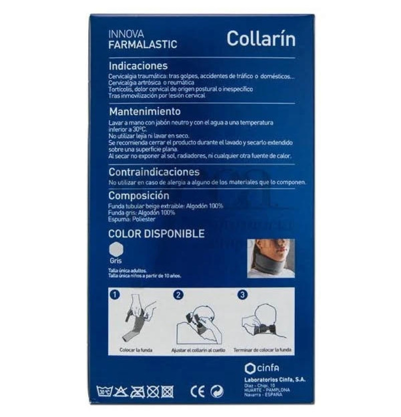 Collarin Cervical - Innova Farmalastic (adultos T - U) - Cinfa S a