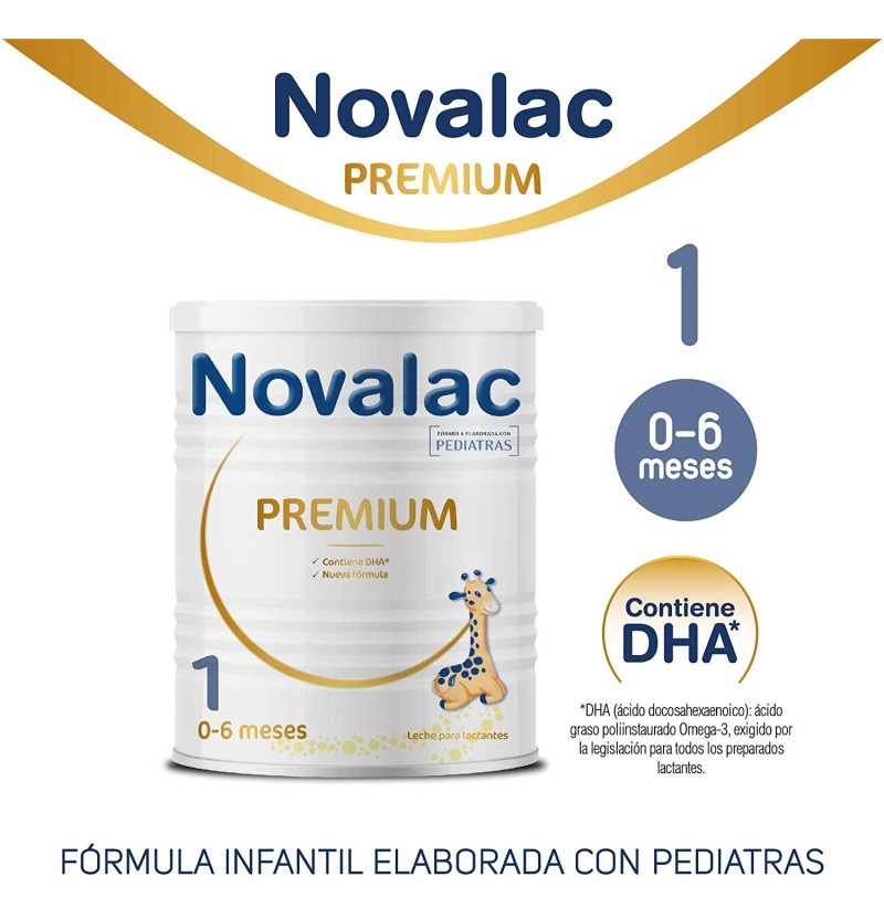 Novalac Premium 1 Leche para Lactantes (1 Envase 800 G) - Menarini