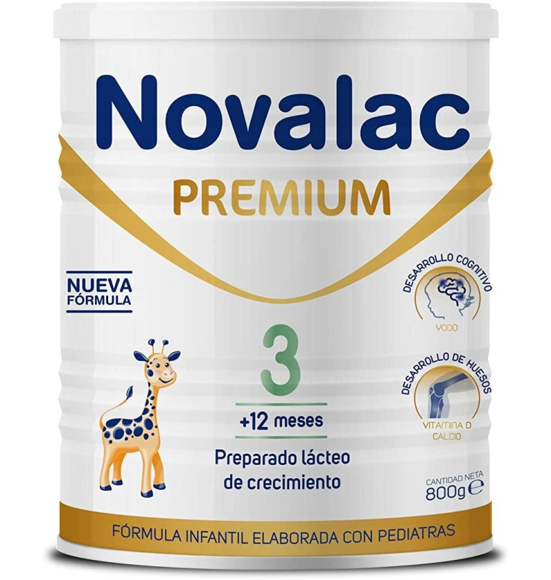 Novalac Premium 3 Preparado Lacteo (1 Envase 800 G) - Menarini