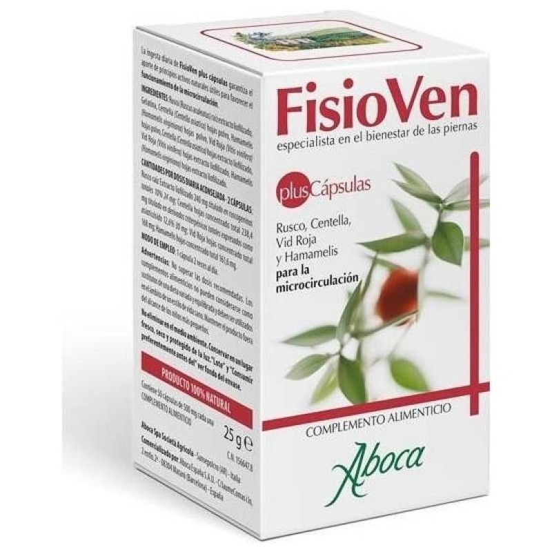 Aboca Fisioven Plus, 50 Cápsulas - Fisioven
