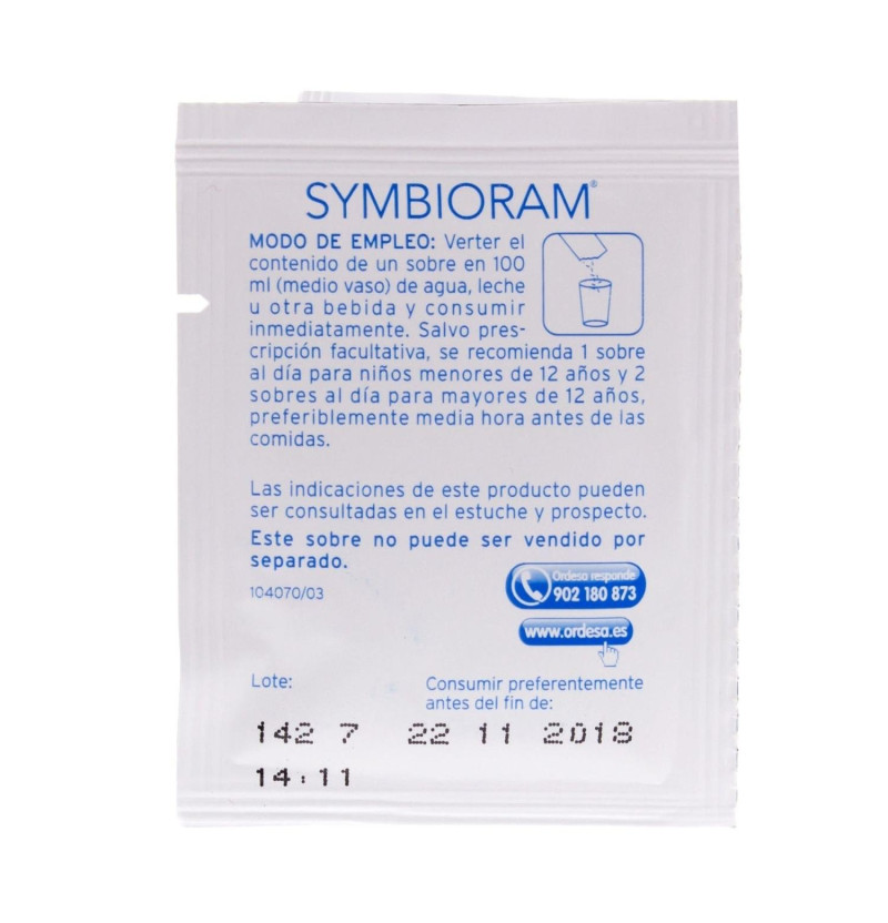 Symbioram (12 Sobres 2,5 g) - Laboratorios Ordesa S.l