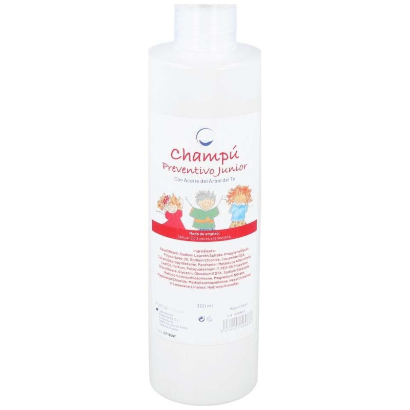 Edda Pharma Champú Preventivo Junior con Árbol de Té, 300 ml - Otras Marcas