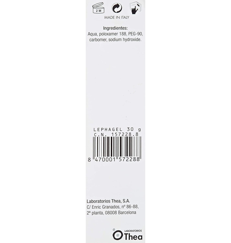 Lephagel (1 Envase 30 g) - Thea S.a