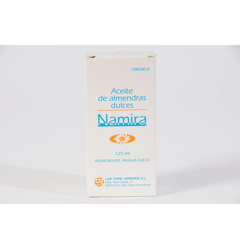 Namira Aceite de Almendras (1 Envase 125 ml) - Orravan S L