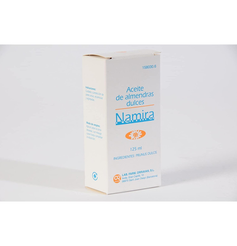 Namira Aceite de Almendras (1 Envase 125 ml) - Orravan S L