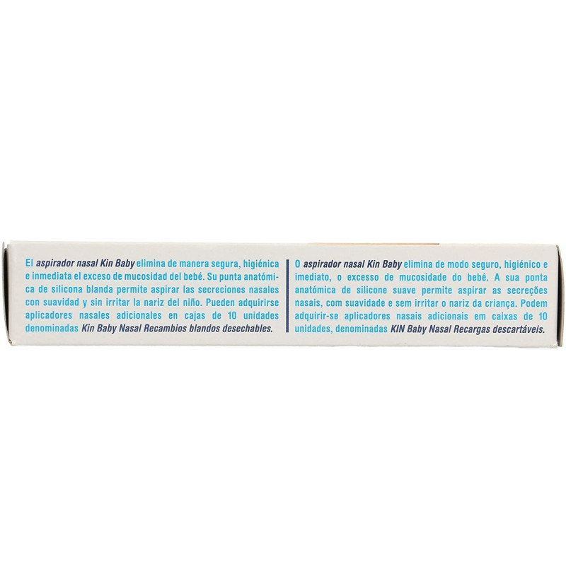 Kin Baby Aspirador Nasal+ Recambio (Recambios Desechable Blando)