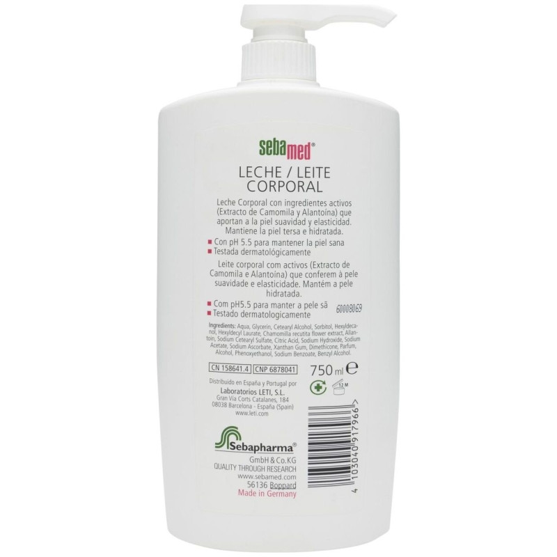 Piel Sensible Leche Corporal Promo 2 X 750 ml - Sebamed