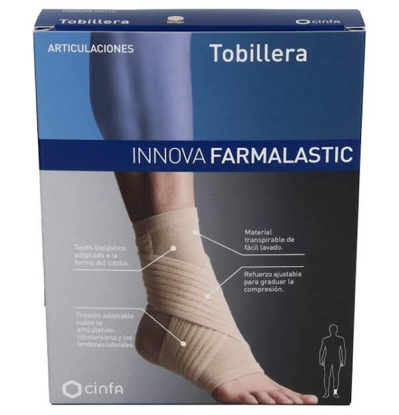 Tobillera - Farmalastic Innova (1 Unidad Talla Grande) - Cinfa S a