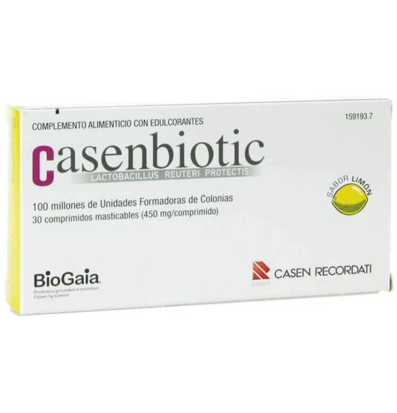 Casenbiotic (30 Comprimidos Sabor Limon) - Casen Fleet