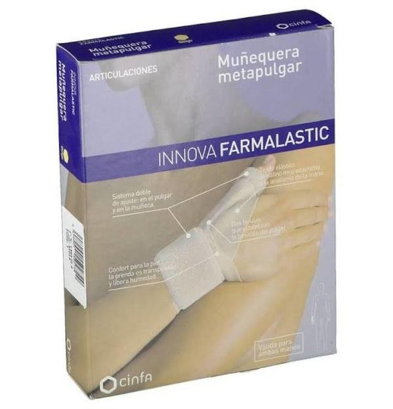 Muñequera Metapulgar - Innova Farmalastic (1 Unidad Talla 1) - Cinfa S a