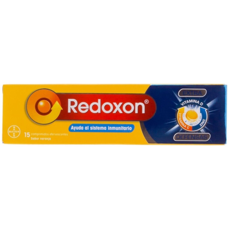 Redoxón Doble Acción Sabor Naranja, 15 Comprimidos - Redoxon