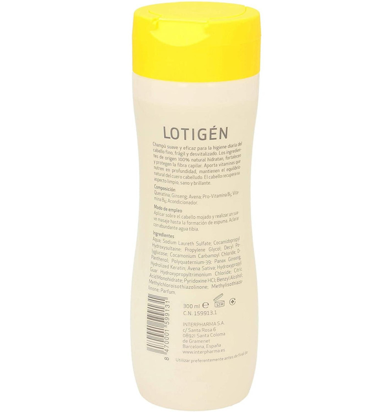 Lotigen Champú Frecuencia (1 Envase 300 ml) - Interpharma S a