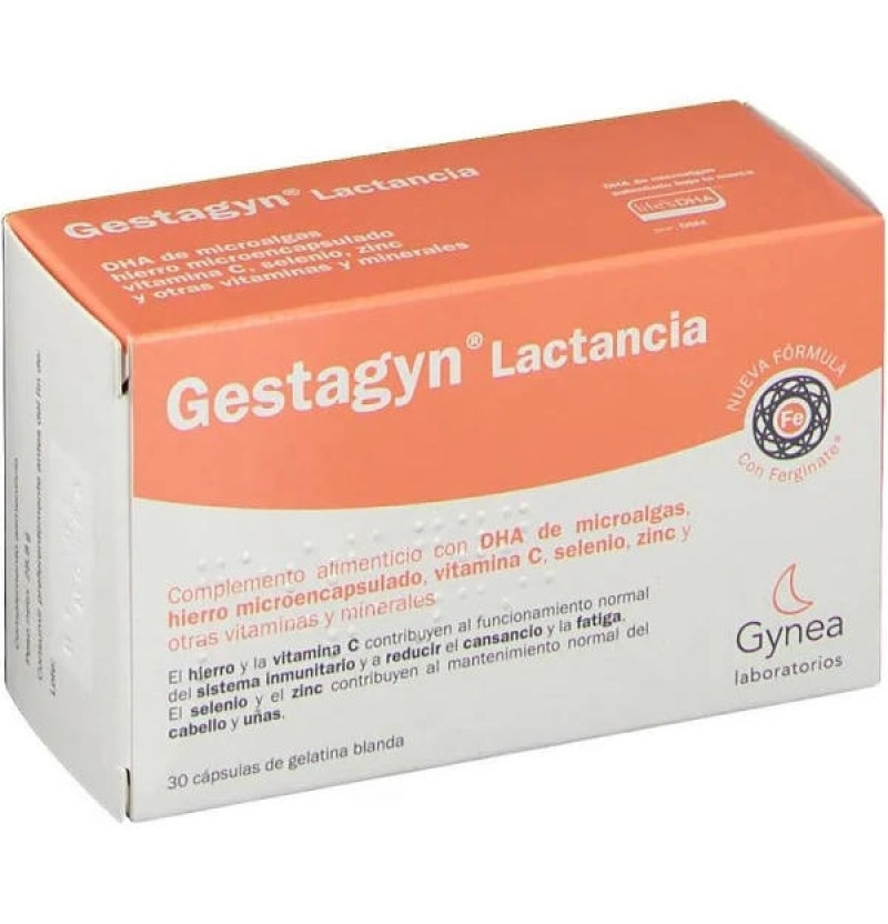 Gestagyn Lactancia (30 Cápsulas) - Sin Marca