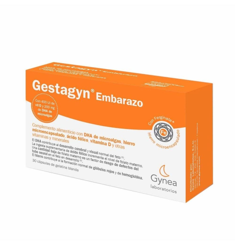 Gestagyn Embarazo (30 Cápsulas) - Sin Marca