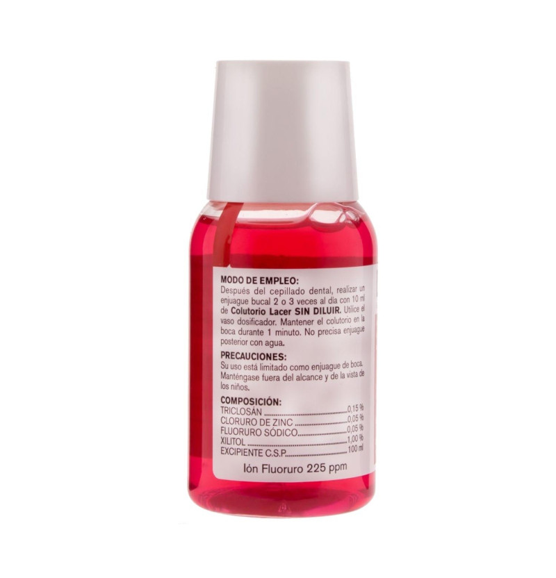 Lacer Cuidado Bucal Colutorio (1 Envase 100 ml) - Lacer Laboratorios Sa