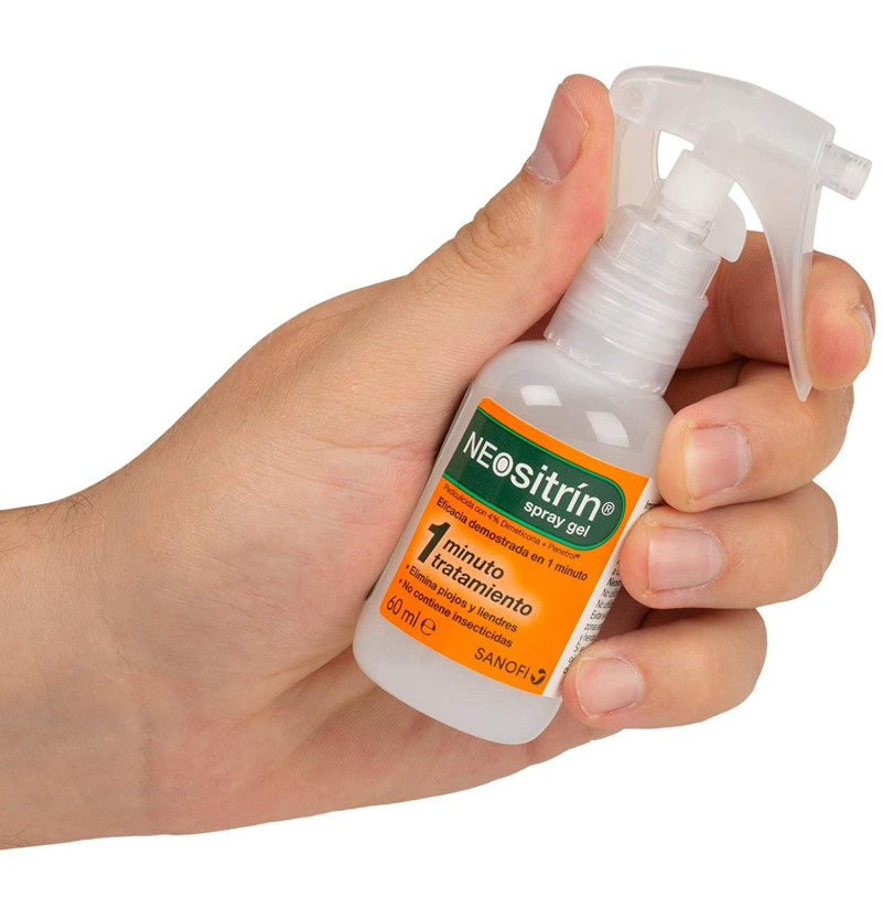 Neositrin Spray Gel - Antipiojos (1 Envase 60 ml) - Sanofi
