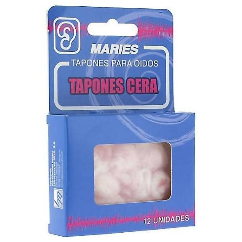 Tapones Oido Maries Cera 12 Und