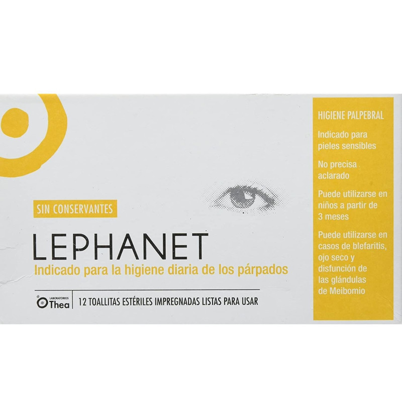 Lephanet Toallitas Esteriles (12 Toallitas) - Thea S.a