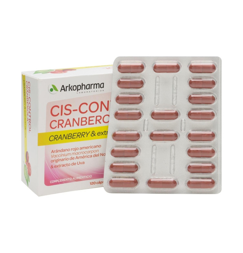 Cranberola Ciscontrol Arandano Americano Arko (140 Mg 120 Capsulas)