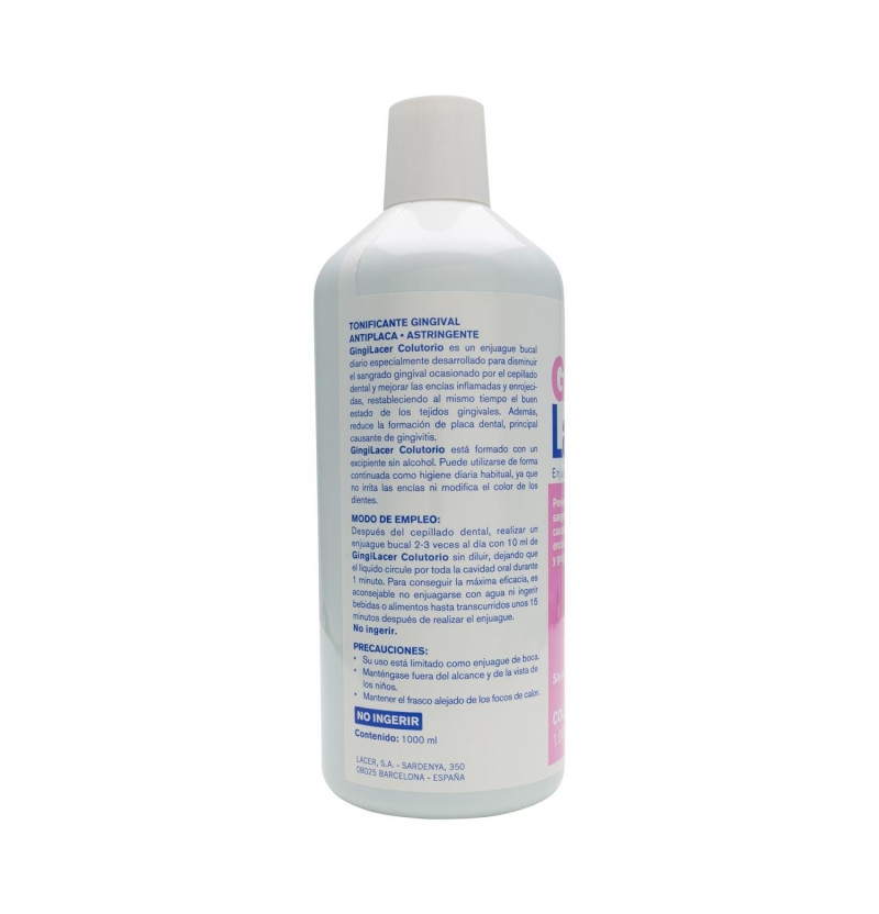 Gingilacer Encias Delicadas Colutorio (1 Envase 1000 Ml)