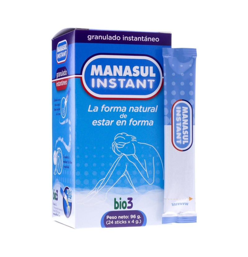 Manasul Instant, 24 Sticks - Bio3