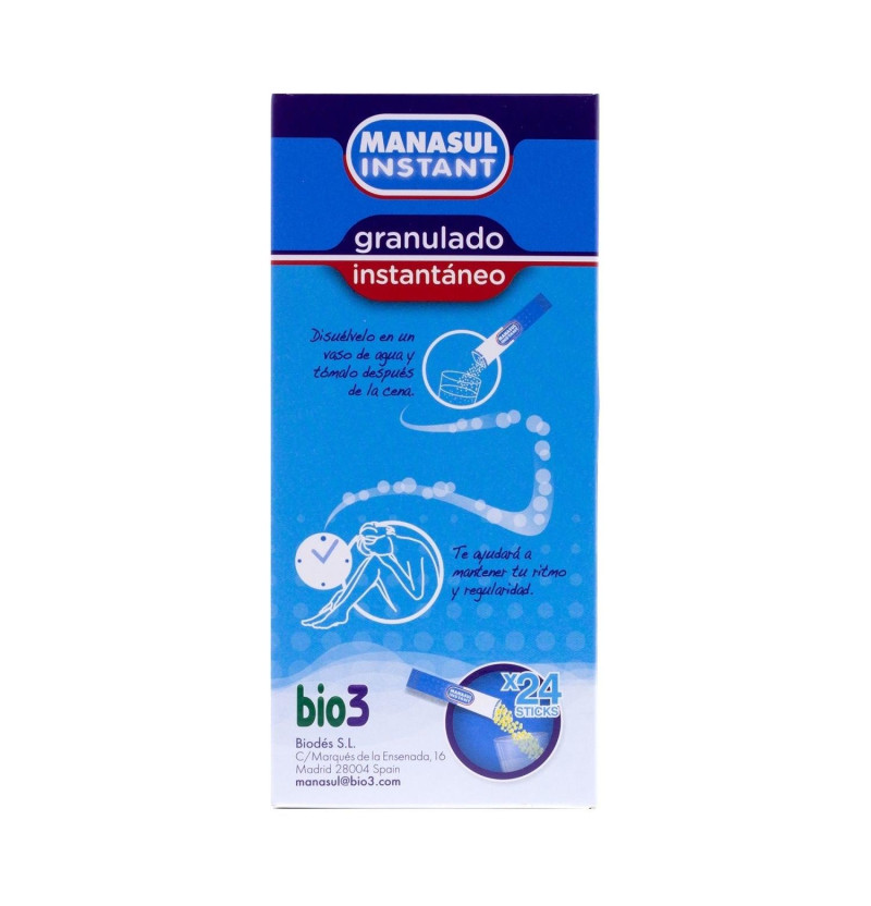 Manasul Instant, 24 Sticks - Bio3