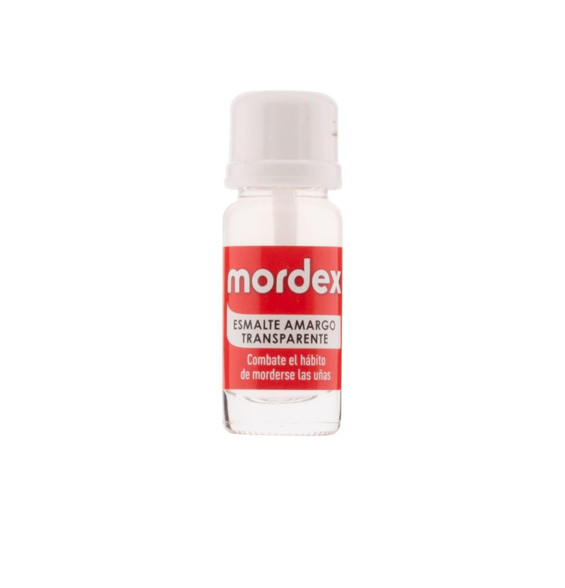 Mordex Plus Esmalte Amargo Transparente (1 Envase 9 ml con Pincel) - Urgo