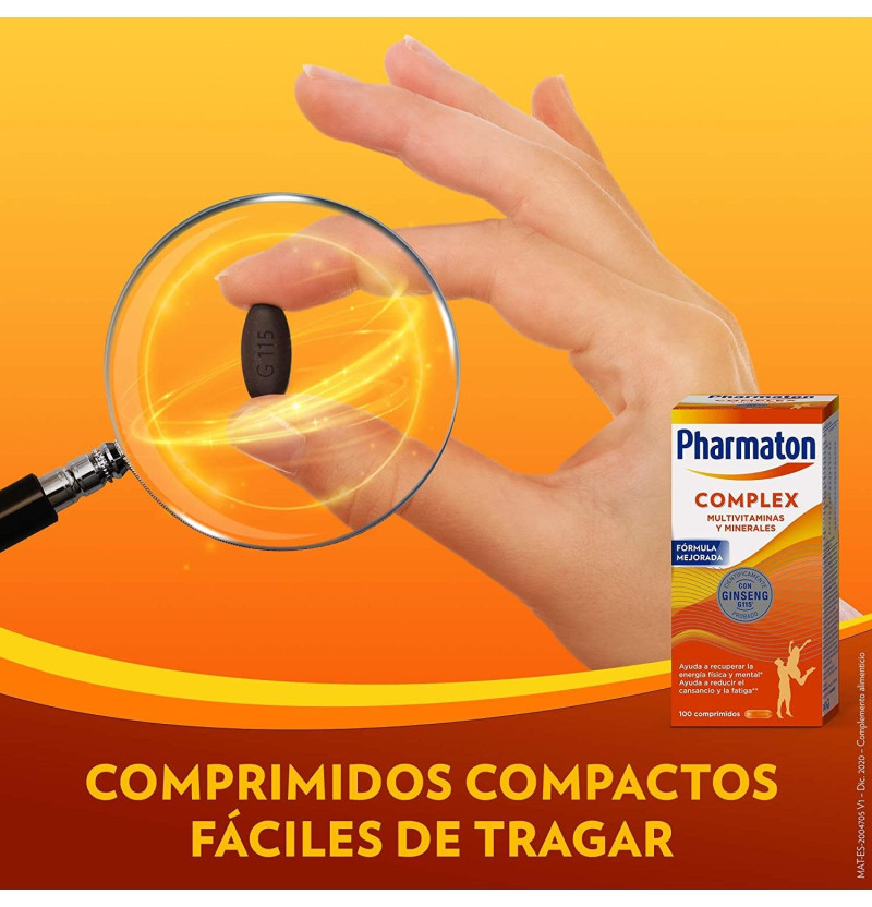 Pharmaton Complex (100 Comprimidos) - Sanofi