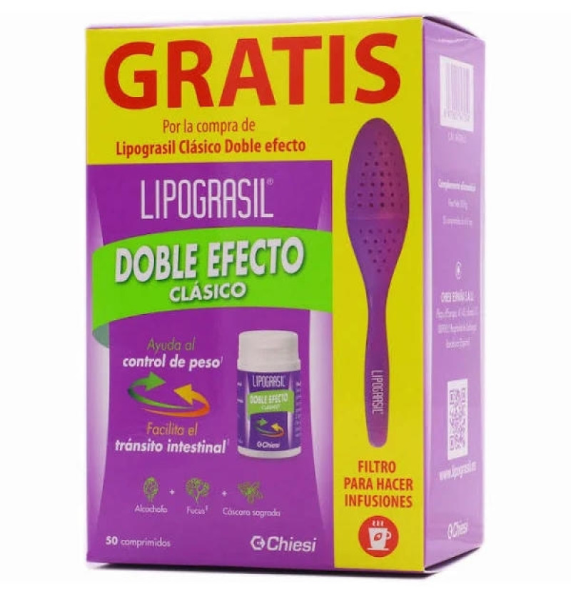 Lipograsil Doble Efecto Clasico (50 Comprimidos) - Chiesi