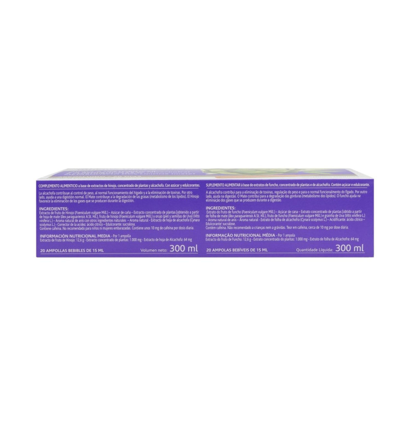 Arkofluido Alcachofa Forte (20 Ampollas Bebibles 15 Ml)
