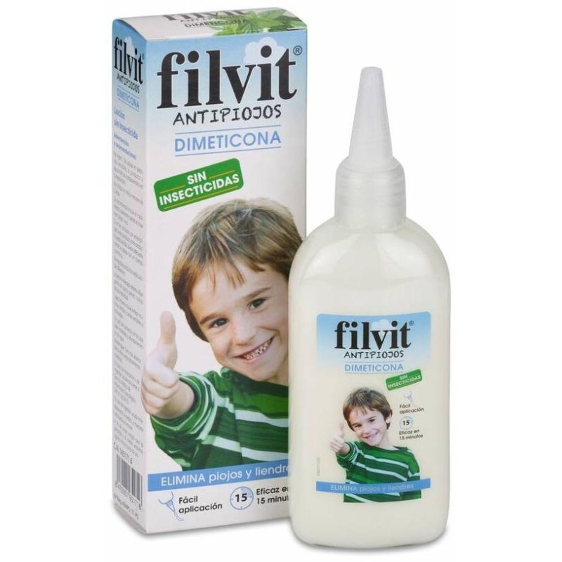 Antipiojos Dimeticona 125 ml - Filvit