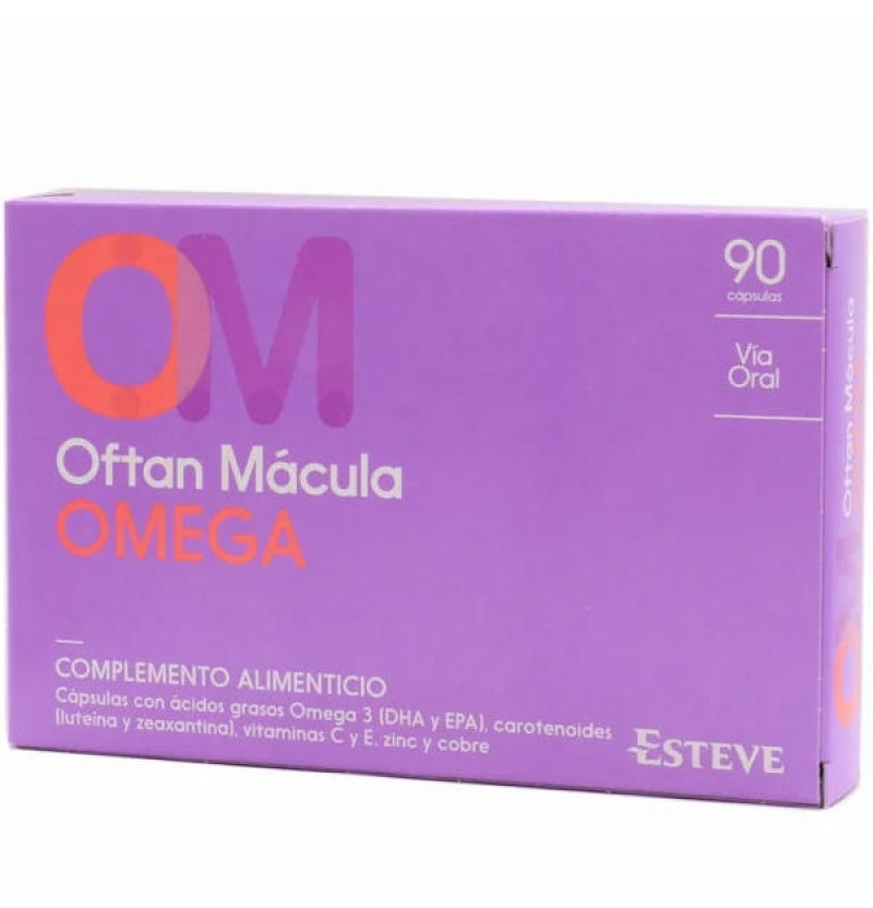 Oftan Macula Omega (90 Cápsulas) - Esteve Laboratorios S.a