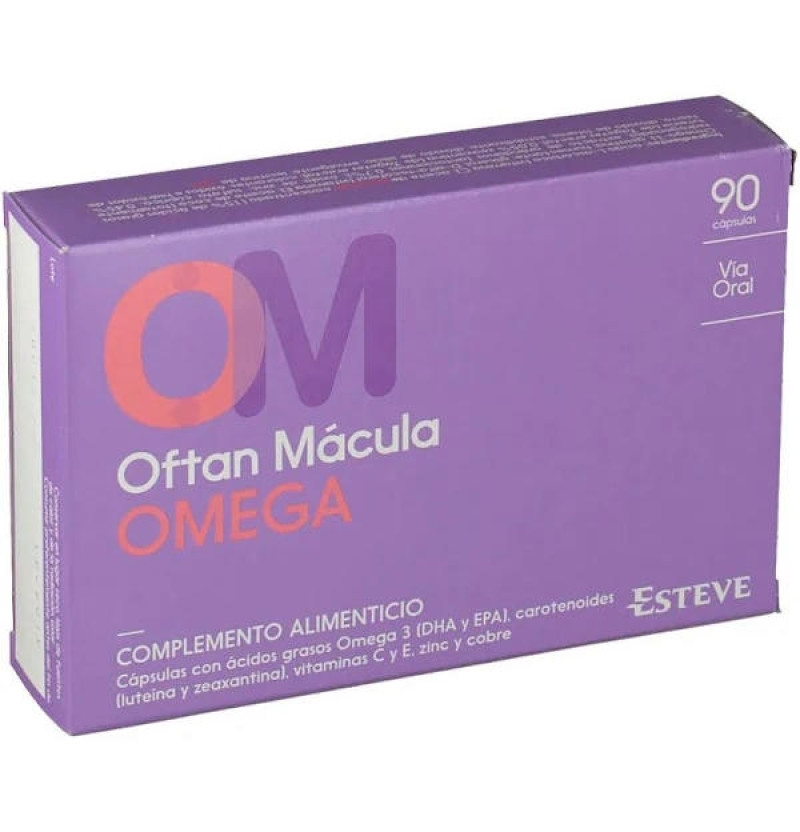 Oftan Macula Omega (90 Cápsulas) - Esteve Laboratorios S.a