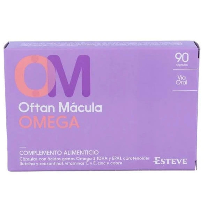 Oftan Macula Omega (90 Cápsulas) - Esteve Laboratorios S.a