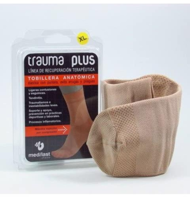 Tobillera Con Puntera - Medilast Trauma Plus (1 Unidad Talla Extragrande)