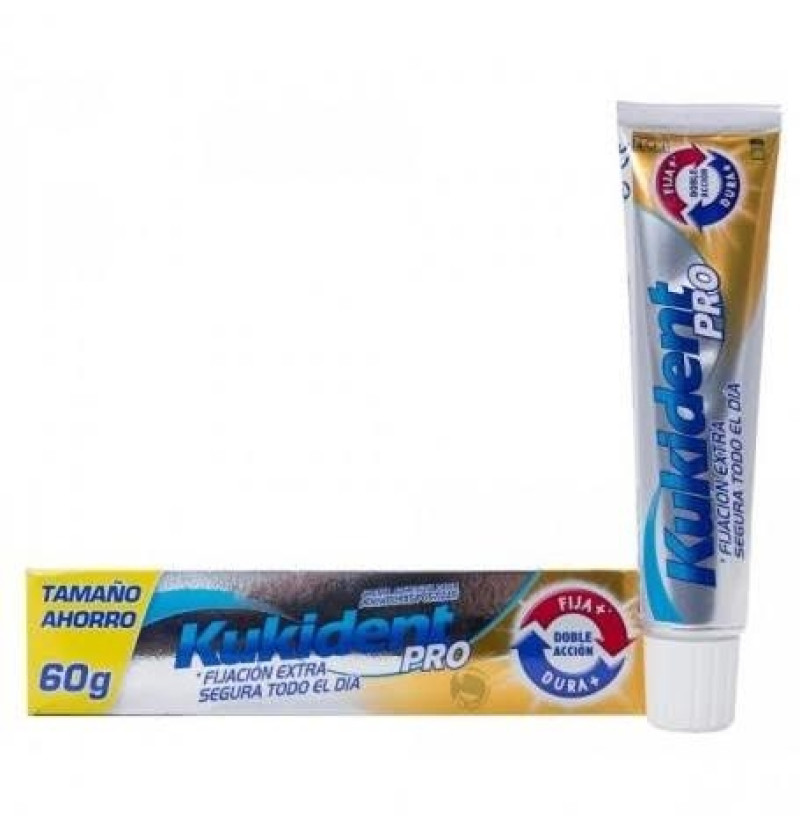 Kukident Pro Doble Acción (neutro 60 g) - Procter&gamble España S.a